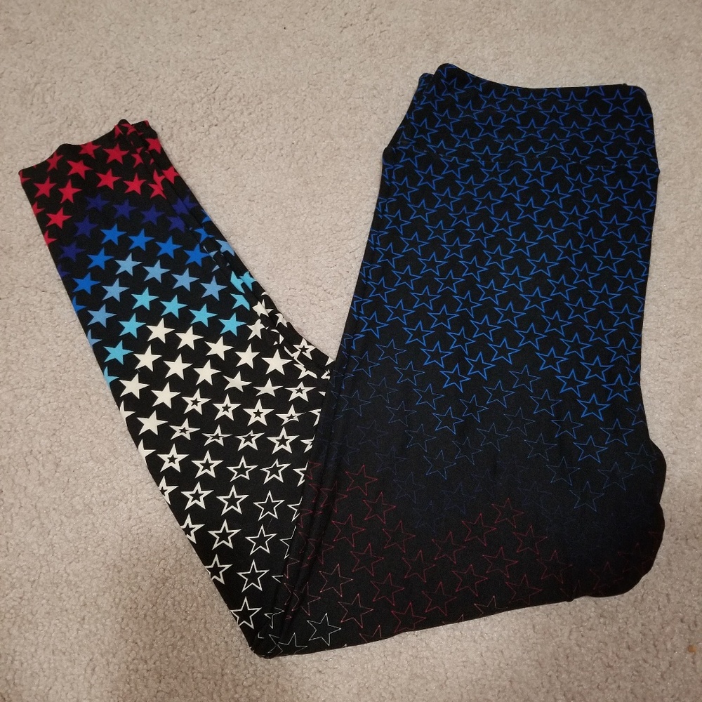 Americana collection LuLaRoe TC2 leggings